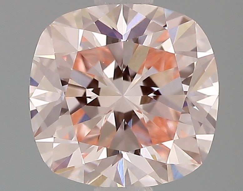 Loose Diamond - CUSHION BRILLIANT 1.07ct Fancy Pink VVS2: Loose Diamond - CUSHION BRILLIANT 1.07ct Fancy Pink VVS2 Source: This is a real non-mined Diamond that has been grown in a lab Shape: CUSHION BRILLIANT Carats: 1.07 Color: Fancy Pink Certification: IG