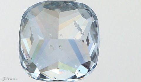 Loose Diamond - CUSHION MODIFIED 1.3ct Fancy Intense Blue SI2: Loose Diamond - CUSHION MODIFIED 1.3ct Fancy Intense Blue SI2 Source: This is a real non-mined Diamond that has been grown in a lab Shape: CUSHION MODIFIED Carats: 1.3 Color: Fancy Intense Blue