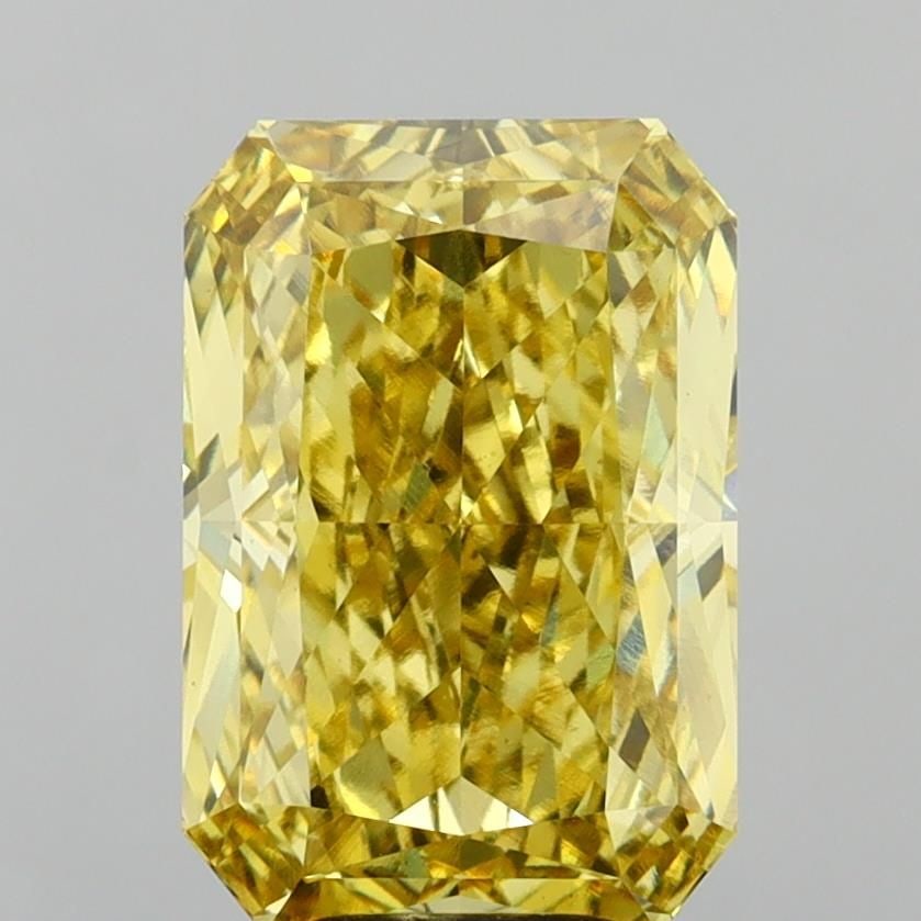Loose Diamond - RADIANT 7.58ct Fancy Intense Yellow VVS2: Loose Diamond - RADIANT 7.58ct Fancy Intense Yellow VVS2 Source: This is a real non-mined Diamond that has been grown in a lab Shape: RADIANT Carats: 7.58 Color: Fancy Intense Yellow Certification: IG