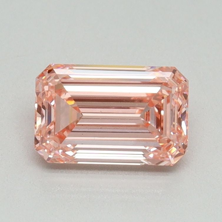 Loose Diamond - EMERALD 1.01ct Fancy Vivid Pink VS1: Loose Diamond - EMERALD 1.01ct Fancy Vivid Pink VS1 Source: This is a real non-mined Diamond that has been grown in a lab Shape: EMERALD Carats: 1.01 Color: Fancy Vivid Pink Certification: IGI Video: