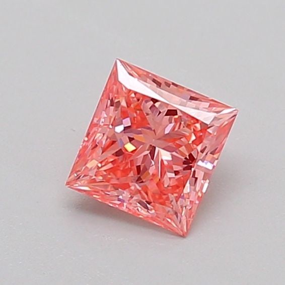 Loose Diamond - PRINCESS 0.5ct Fancy Vivid Pink SI1: Loose Diamond - PRINCESS 0.5ct Fancy Vivid Pink SI1 Source: This is a real non-mined Diamond that has been grown in a lab Shape: PRINCESS Carats: 0.5 Color: Fancy Vivid Pink Certification: IGI Video: