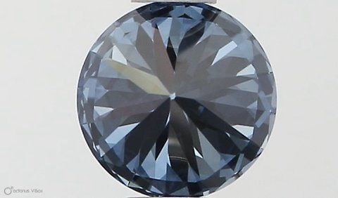 Loose Diamond - ROUND 0.5ct Fancy Vivid Blue IF: Loose Diamond - ROUND 0.5ct Fancy Vivid Blue IF Source: This is a real non-mined Diamond that has been grown in a lab Shape: ROUND Carats: 0.5 Color: Fancy Vivid Blue Certification: IGI Video: