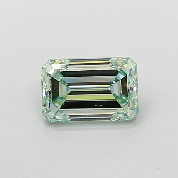 Loose Diamond - EMERALD 0.94ct Fancy Intense Green VS2: Loose Diamond - EMERALD 0.94ct Fancy Intense Green VS2 Source: This is a real non-mined Diamond that has been grown in a lab Shape: EMERALD Carats: 0.94 Color: Fancy Intense Green Certification: IGI V