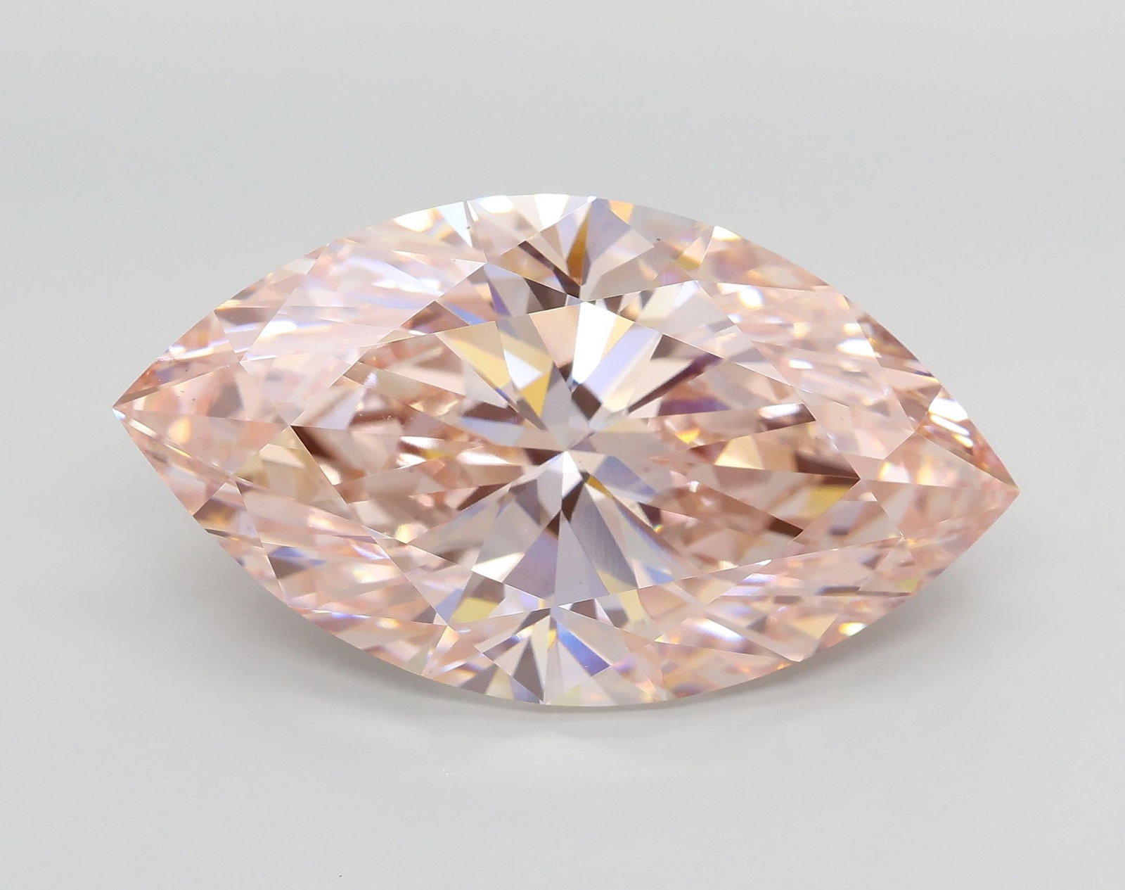 Loose Diamond - MARQUISE 11.5ct Fancy Intense Pink VS1: Loose Diamond - MARQUISE 11.5ct Fancy Intense Pink VS1 Source: This is a real non-mined Diamond that has been grown in a lab Shape: MARQUISE Carats: 11.5 Color: Fancy Intense Pink Certification: IGI V