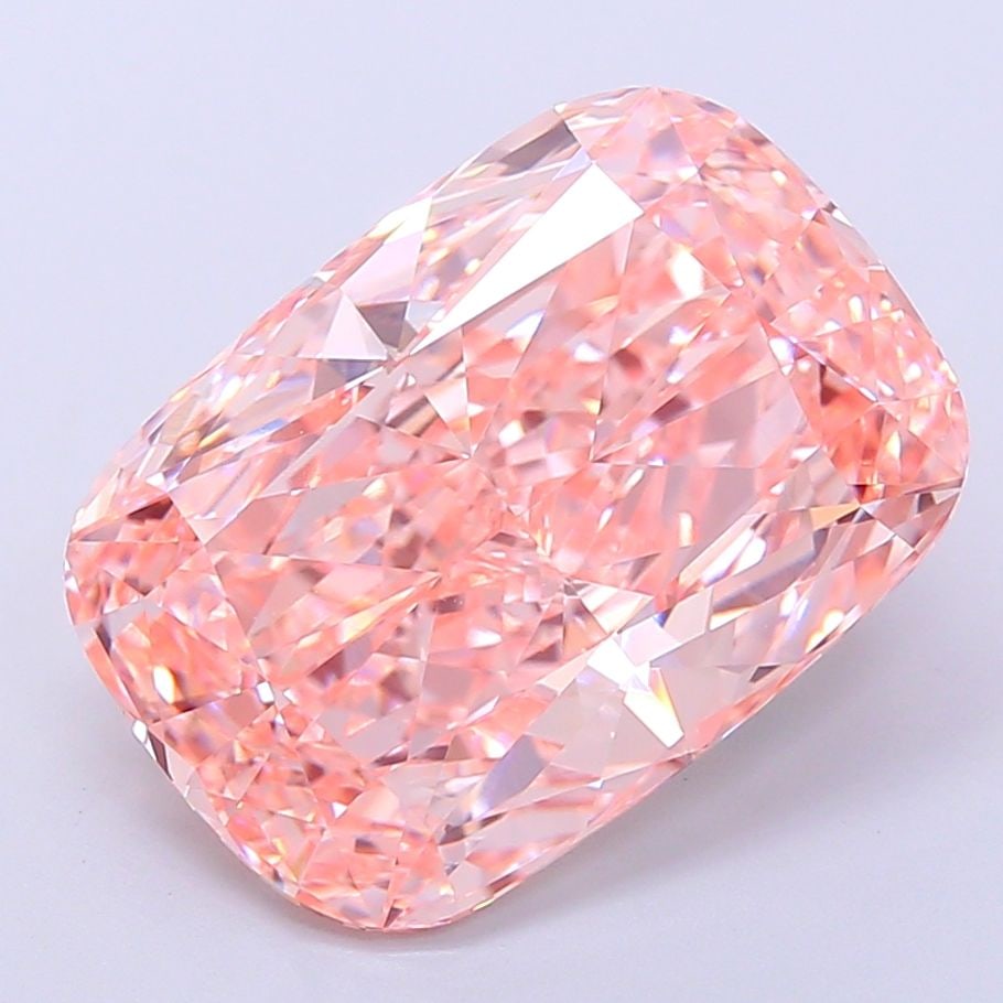 Loose Diamond - CUSHION MODIFIED 7.54ct Fancy Vivid Pink VVS2: Loose Diamond - CUSHION MODIFIED 7.54ct Fancy Vivid Pink VVS2 Source: This is a real non-mined Diamond that has been grown in a lab Shape: CUSHION MODIFIED Carats: 7.54 Color: Fancy Vivid Pink Certifi