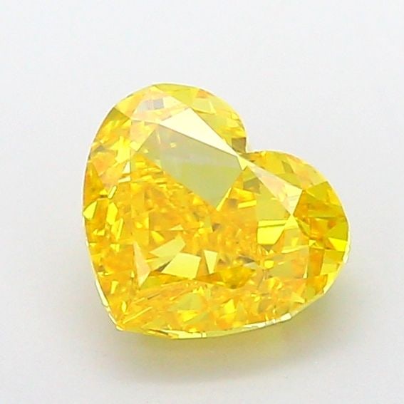 Loose Diamond - HEART 2.08ct Fancy Vivid Yellow VVS2: Loose Diamond - HEART 2.08ct Fancy Vivid Yellow VVS2 Source: This is a real non-mined Diamond that has been grown in a lab Shape: HEART Carats: 2.08 Color: Fancy Vivid Yellow Certification: NONE Video