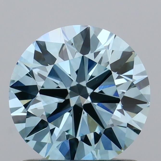 Ideal Loose Diamond - ROUND 0.96ct Fancy Vivid Blue VS2: Ideal Loose Diamond - ROUND 0.96ct Fancy Vivid Blue VS2 Source: This is a real non-mined Diamond that has been grown in a lab Shape: ROUND Carats: 0.96 Color: Fancy Vivid Blue Certification: IGI Video