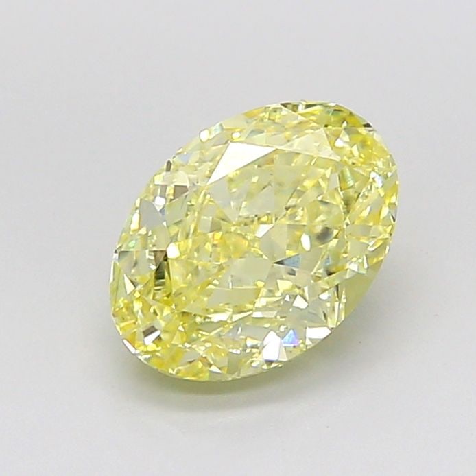 Loose Diamond - OVAL 1.91ct Fancy Intense Yellow VS1: Loose Diamond - OVAL 1.91ct Fancy Intense Yellow VS1 Source: This is a real non-mined Diamond that has been grown in a lab Shape: OVAL Carats: 1.91 Color: Fancy Intense Yellow Certification: IGI Addit
