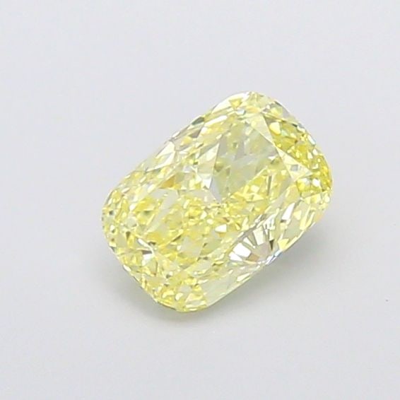 Loose Diamond - CUSHION MODIFIED 1.03ct Fancy Yellow VVS2: Loose Diamond - CUSHION MODIFIED 1.03ct Fancy Yellow VVS2 Source: This is a real non-mined Diamond that has been grown in a lab Shape: CUSHION MODIFIED Carats: 1.03 Color: Fancy Yellow Certification: 