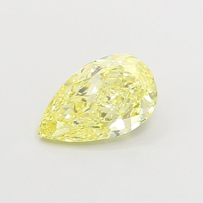 Loose Diamond - PEAR 0.85ct Fancy Intense Yellow VS2: Loose Diamond - PEAR 0.85ct Fancy Intense Yellow VS2 Source: This is a real non-mined Diamond that has been grown in a lab Shape: PEAR Carats: 0.85 Color: Fancy Intense Yellow Certification: IGI Video