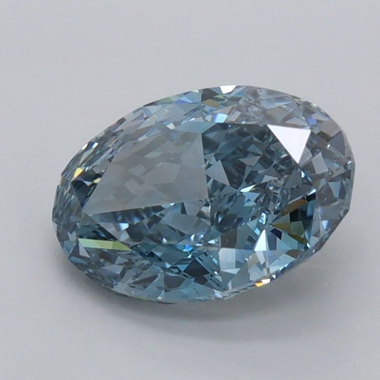 Loose Diamond - OVAL 1.6ct Fancy Vivid Blue VS2: Loose Diamond - OVAL 1.6ct Fancy Vivid Blue VS2 Source: This is a real non-mined Diamond that has been grown in a lab Shape: OVAL Carats: 1.6 Color: Fancy Vivid Blue Certification: IGI Video:
