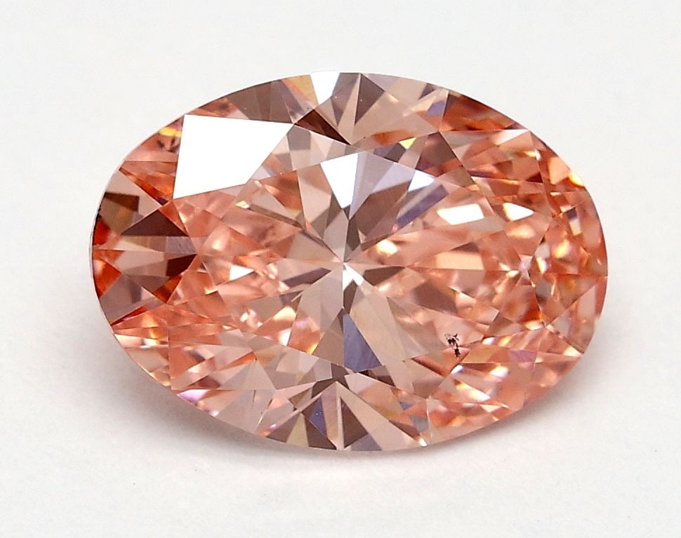 Loose Diamond - OVAL 1.51ct Fancy Vivid Pink VS2: Loose Diamond - OVAL 1.51ct Fancy Vivid Pink VS2 Source: This is a real non-mined Diamond that has been grown in a lab Shape: OVAL Carats: 1.51 Color: Fancy Vivid Pink Certification: IGI Video: