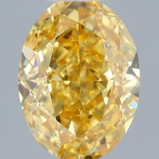 Loose Diamond - OVAL 1.06ct Fancy Vivid Yellow VS1: Loose Diamond - OVAL 1.06ct Fancy Vivid Yellow VS1 Source: This is a real non-mined Diamond that has been grown in a lab Shape: OVAL Carats: 1.06 Color: Fancy Vivid Yellow Certification: IGI Video: