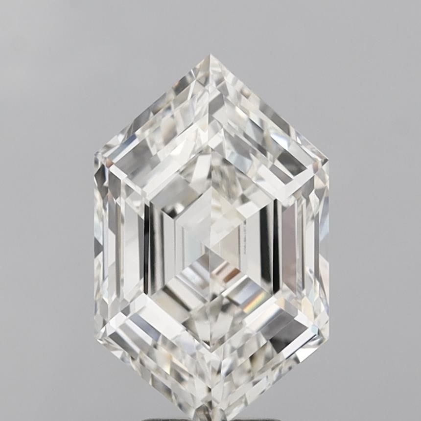 Loose Diamond - HEXAGONAL 5.0ct G VVS2: Loose Diamond - HEXAGONAL 5.0ct G VVS2 Source: This is a real non-mined Diamond that has been grown in a lab Shape: HEXAGONAL Carats: 5.0 Color: G Clarity: VVS2 Certification: IGI Video: