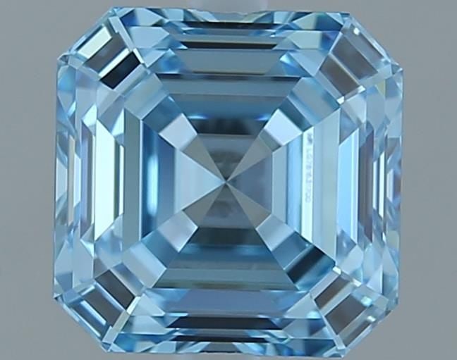 Loose Diamond - ASSCHER 1.03ct Fancy Vivid Blue VVS2: Loose Diamond - ASSCHER 1.03ct Fancy Vivid Blue VVS2 Source: This is a real non-mined Diamond that has been grown in a lab Shape: ASSCHER Carats: 1.03 Color: Fancy Vivid Blue Certification: IGI Video: