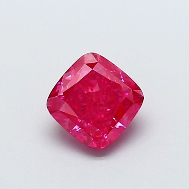 Loose Diamond - CUSHION MODIFIED 1.11ct Fancy Vivid Pink VS1: Loose Diamond - CUSHION MODIFIED 1.11ct Fancy Vivid Pink VS1 Source: This is a real non-mined Diamond that has been grown in a lab Shape: CUSHION MODIFIED Carats: 1.11 Color: Fancy Vivid Pink Certific