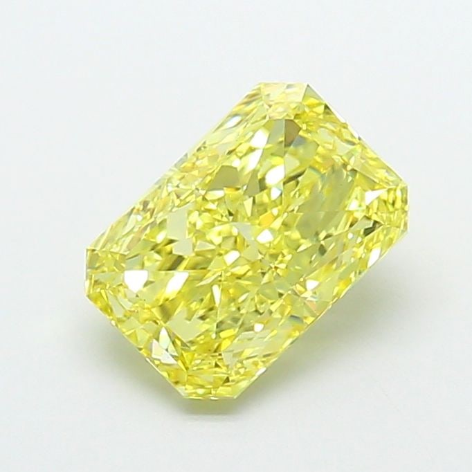 Loose Diamond - RADIANT 3.03ct Fancy Intense Yellow VS1: Loose Diamond - RADIANT 3.03ct Fancy Intense Yellow VS1 Source: This is a real non-mined Diamond that has been grown in a lab Shape: RADIANT Carats: 3.03 Color: Fancy Intense Yellow Certification:
