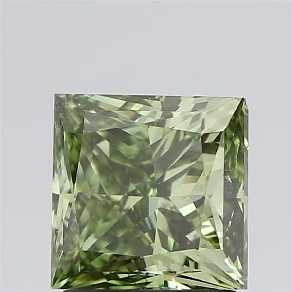 Loose Diamond - PRINCESS 2.0ct Fancy Vivid Green VS2: Loose Diamond - PRINCESS 2.0ct Fancy Vivid Green VS2 Source: This is a real non-mined Diamond that has been grown in a lab Shape: PRINCESS Carats: 2.0 Color: Fancy Vivid Green Certification: IGI Video