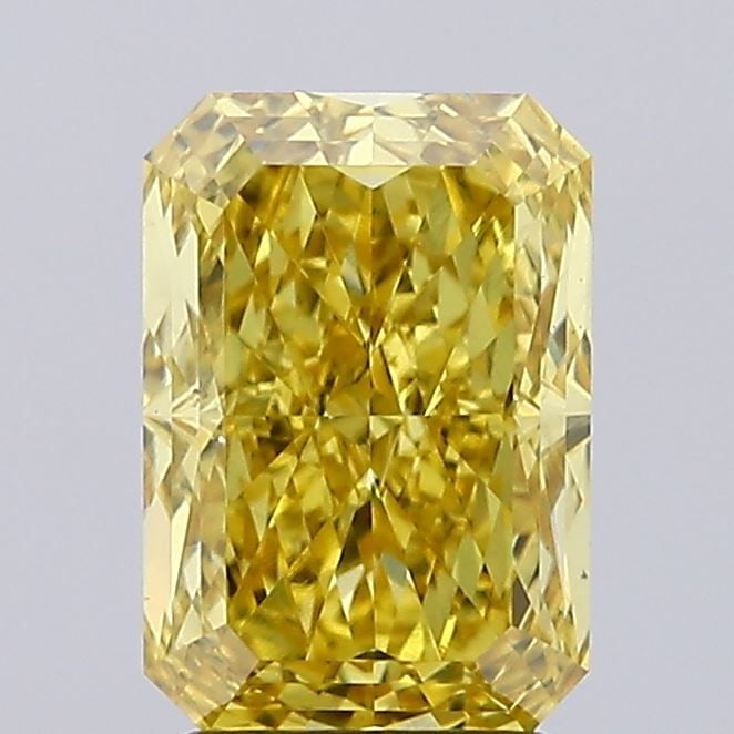 Loose Diamond - RADIANT 3.05ct Fancy Intense Yellow VS2: Loose Diamond - RADIANT 3.05ct Fancy Intense Yellow VS2 Source: This is a real non-mined Diamond that has been grown in a lab Shape: RADIANT Carats: 3.05 Color: Fancy Intense Yellow Certification: IGI