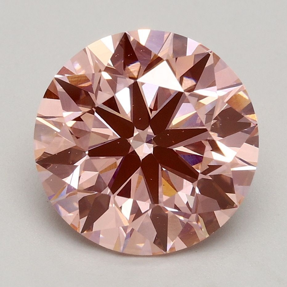 Ideal Loose Diamond - ROUND 2.61ct Fancy Intense Pink VS1: Ideal Loose Diamond - ROUND 2.61ct Fancy Intense Pink VS1 Source: This is a real non-mined Diamond that has been grown in a lab Shape: ROUND Carats: 2.61 Color: Fancy Intense Pink Certification: IGI V