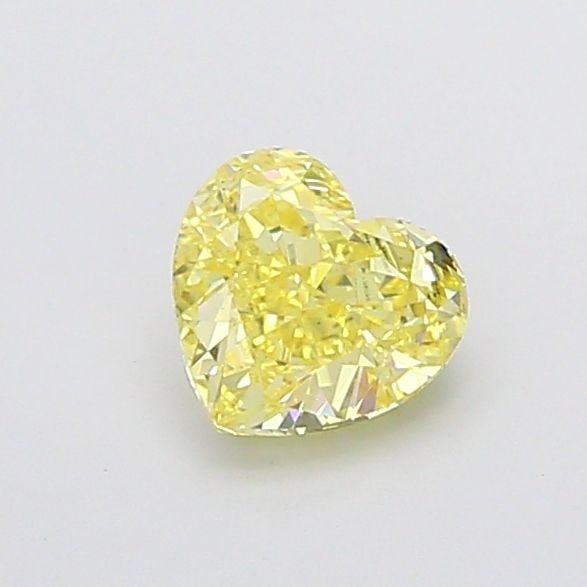 Loose Diamond - HEART 1.07ct Fancy Intense Yellow VS2: Loose Diamond - HEART 1.07ct Fancy Intense Yellow VS2 Source: This is a real non-mined Diamond that has been grown in a lab Shape: HEART Carats: 1.07 Color: Fancy Intense Yellow Certification: IGI Add
