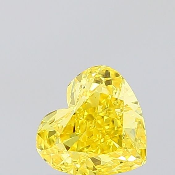 Loose Diamond - HEART 1.04ct Fancy Vivid Yellow VVS2: Loose Diamond - HEART 1.04ct Fancy Vivid Yellow VVS2 Source: This is a real non-mined Diamond that has been grown in a lab Shape: HEART Carats: 1.04 Color: Fancy Vivid Yellow Certification: IGI Video:
