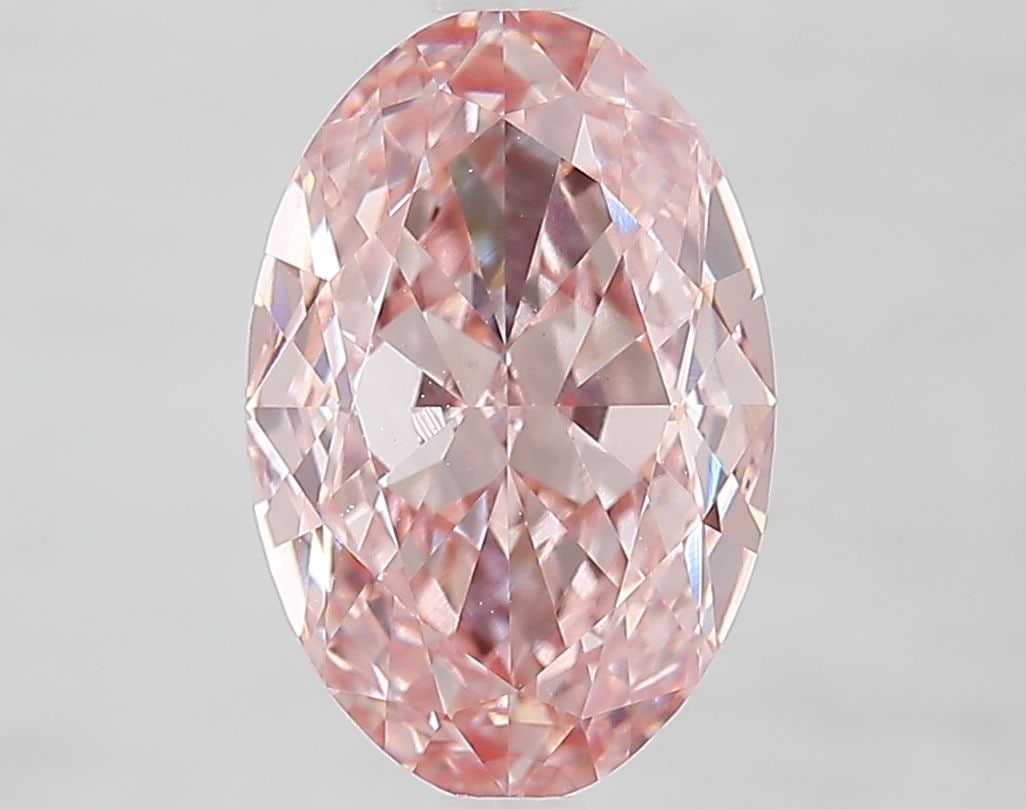 Loose Diamond - OVAL 3.82ct Fancy Vivid Pink VVS2: Loose Diamond - OVAL 3.82ct Fancy Vivid Pink VVS2 Source: This is a real non-mined Diamond that has been grown in a lab Shape: OVAL Carats: 3.82 Color: Fancy Vivid Pink Certification: IGI Video: