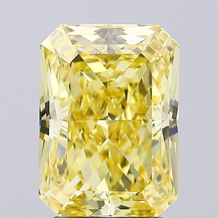 Loose Diamond - RADIANT 3.01ct Fancy Vivid Yellow VS1: Loose Diamond - RADIANT 3.01ct Fancy Vivid Yellow VS1 Source: This is a real non-mined Diamond that has been grown in a lab Shape: RADIANT Carats: 3.01 Color: Fancy Vivid Yellow Certification: IGI