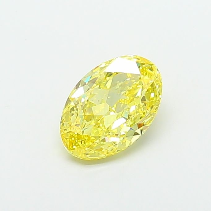 Loose Diamond - OVAL 3.02ct Fancy Vivid Yellow VS1: Loose Diamond - OVAL 3.02ct Fancy Vivid Yellow VS1 Source: This is a real non-mined Diamond that has been grown in a lab Shape: OVAL Carats: 3.02 Color: Fancy Vivid Yellow Certification: IGI Video: