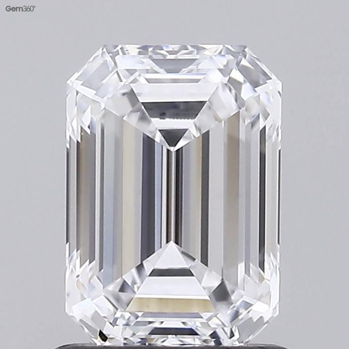Loose Diamond - EMERALD 1.05ct D VVS1: Loose Diamond - EMERALD 1.05ct D VVS1 Source: This is a real non-mined Diamond that has been grown in a lab Shape: EMERALD Carats: 1.05 Color: D Clarity: VVS1 Certification: IGI Video: