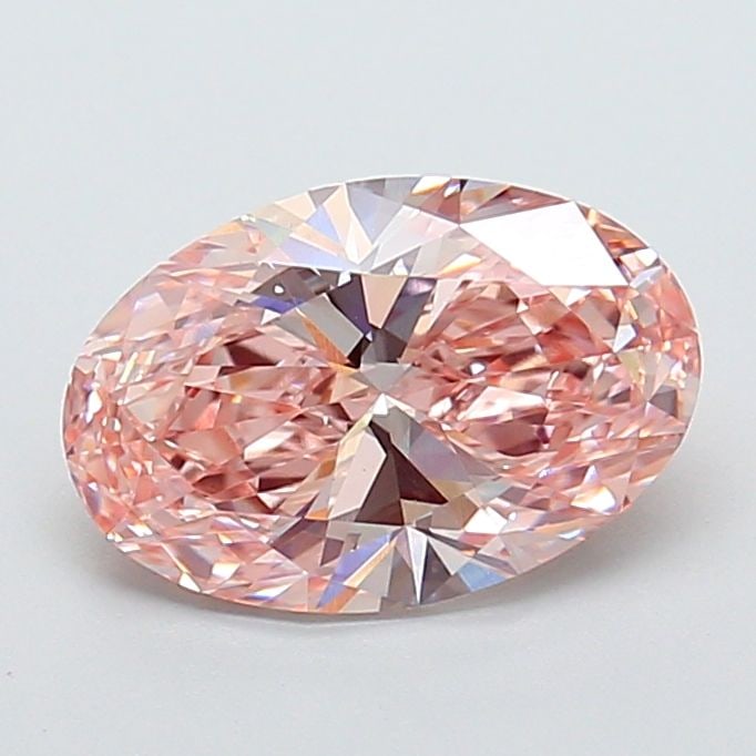 Loose Diamond - OVAL 2.53ct Fancy Intense Pink VS1: Loose Diamond - OVAL 2.53ct Fancy Intense Pink VS1 Source: This is a real non-mined Diamond that has been grown in a lab Shape: OVAL Carats: 2.53 Color: Fancy Intense Pink Certification: IGI Video: