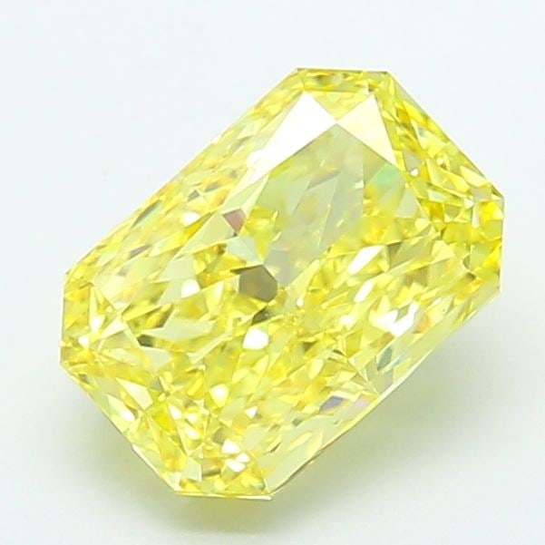 Loose Diamond - RADIANT 4.1ct Fancy Vivid Yellow VVS2: Loose Diamond - RADIANT 4.1ct Fancy Vivid Yellow VVS2 Source: This is a real non-mined Diamond that has been grown in a lab Shape: RADIANT Carats: 4.1 Color: Fancy Vivid Yellow Certification: IGI