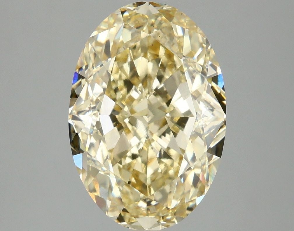 Loose Diamond - OVAL 4.09ct Fancy Intense Yellow VS1: Loose Diamond - OVAL 4.09ct Fancy Intense Yellow VS1 Source: This is a real non-mined Diamond that has been grown in a lab Shape: OVAL Carats: 4.09 Color: Fancy Intense Yellow Certification: IGI Video