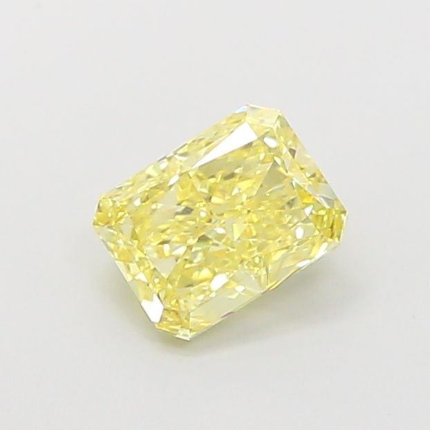 Loose Diamond - RADIANT 1.12ct Fancy Intense Yellow VS1: Loose Diamond - RADIANT 1.12ct Fancy Intense Yellow VS1 Source: This is a real non-mined Diamond that has been grown in a lab Shape: RADIANT Carats: 1.12 Color: Fancy Intense Yellow Certification: IGI
