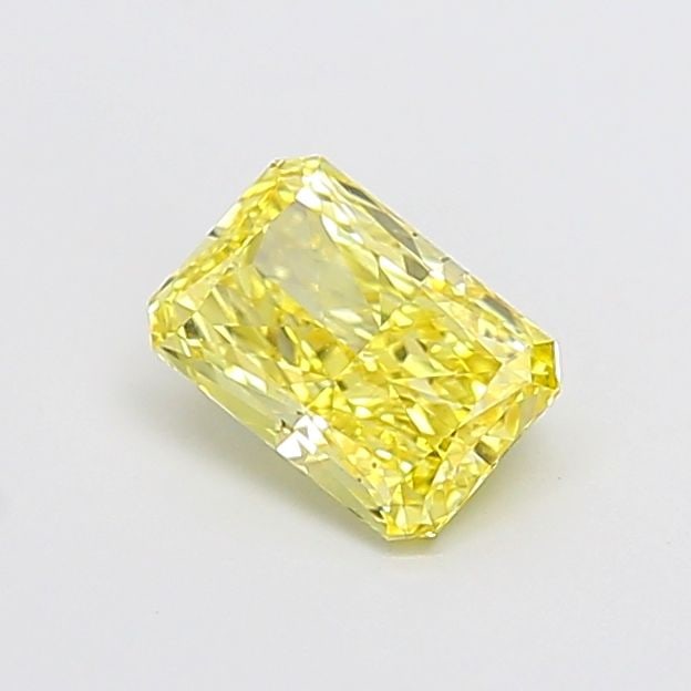 Loose Diamond - RADIANT 1.09ct Fancy Vivid Yellow VS2: Loose Diamond - RADIANT 1.09ct Fancy Vivid Yellow VS2 Source: This is a real non-mined Diamond that has been grown in a lab Shape: RADIANT Carats: 1.09 Color: Fancy Vivid Yellow Certification: IGI Vid