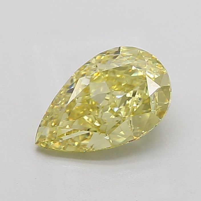 Loose Diamond - PEAR 2.6ct Fancy Intense Yellow VS1: Loose Diamond - PEAR 2.6ct Fancy Intense Yellow VS1 Source: This is a real non-mined Diamond that has been grown in a lab Shape: PEAR Carats: 2.6 Color: Fancy Intense Yellow Certification: IGI Video: