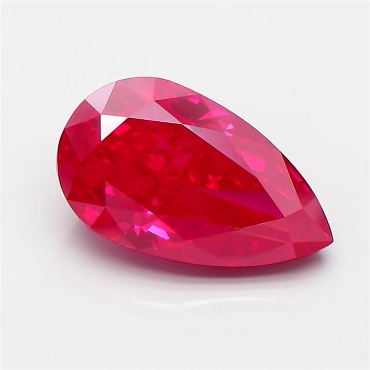 Loose Diamond - PEAR 3.08ct Fancy Vivid Pink VS1 (1 of 1)