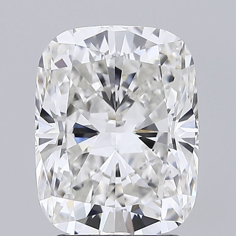 Loose Diamond - CUSHION MODIFIED 2.53ct E VVS2: Loose Diamond - CUSHION MODIFIED 2.53ct E VVS2 Source: This is a real non-mined Diamond that has been grown in a lab Shape: CUSHION MODIFIED Carats: 2.53 Color: E Clarity: VVS2 Certification: IGI Vide
