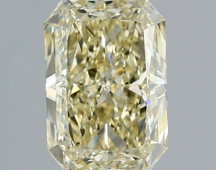 Loose Diamond - RADIANT 1.56ct Fancy Yellow VS1: Loose Diamond - RADIANT 1.56ct Fancy Yellow VS1 Source: This is a real non-mined Diamond that has been grown in a lab Shape: RADIANT Carats: 1.56 Color: Fancy Yellow Certification: IGI Video: