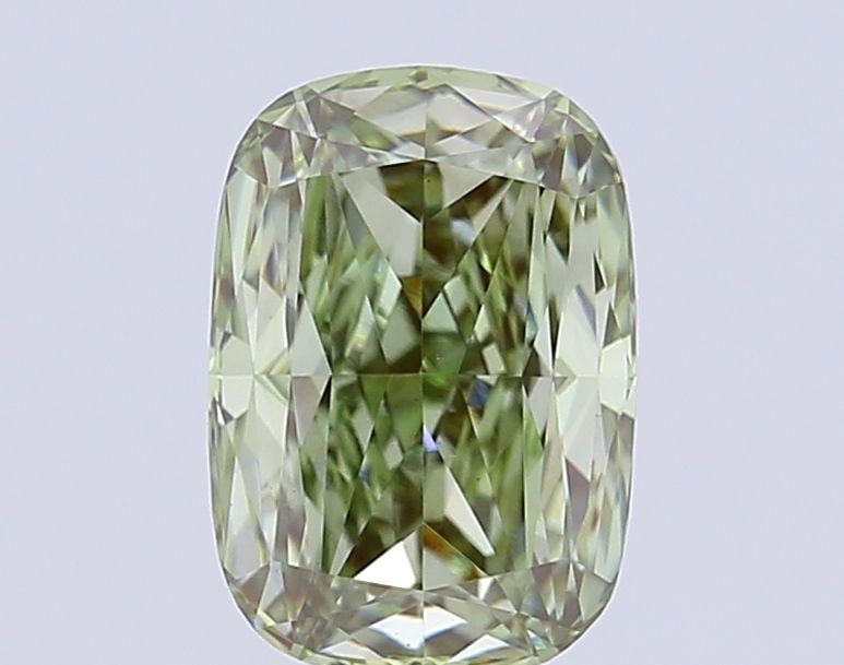 Loose Diamond - CUSHION MODIFIED 2.02ct Fancy Vivid Green VS1: Loose Diamond - CUSHION MODIFIED 2.02ct Fancy Vivid Green VS1 Source: This is a real non-mined Diamond that has been grown in a lab Shape: CUSHION MODIFIED Carats: 2.02 Color: Fancy Vivid Green Certif