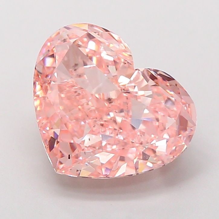 Loose Diamond - HEART 5.0ct Fancy Intense Pink VS2: Loose Diamond - HEART 5.0ct Fancy Intense Pink VS2 Source: This is a real non-mined Diamond that has been grown in a lab Shape: HEART Carats: 5.0 Color: Fancy Intense Pink Certification: IGI Video: