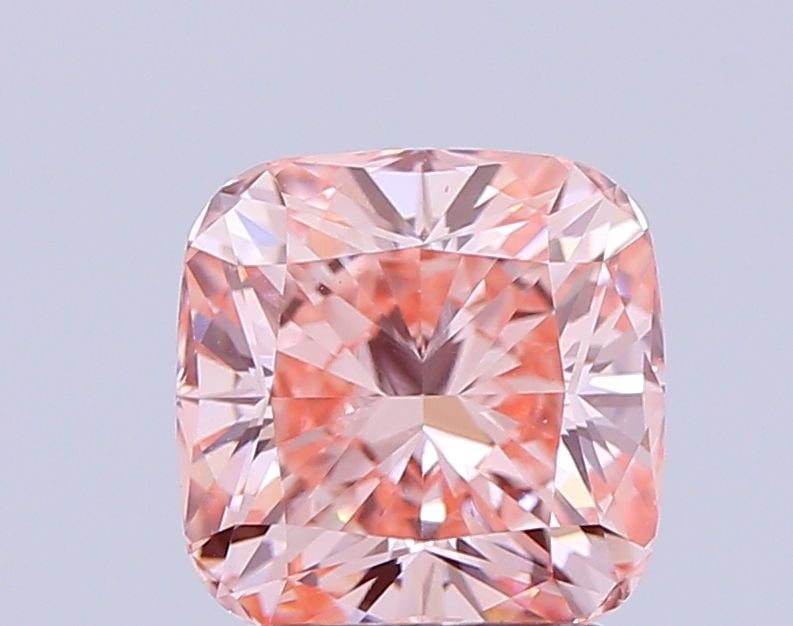 Loose Diamond - CUSHION MODIFIED 2.06ct Fancy Vivid Pink VS1: Loose Diamond - CUSHION MODIFIED 2.06ct Fancy Vivid Pink VS1 Source: This is a real non-mined Diamond that has been grown in a lab Shape: CUSHION MODIFIED Carats: 2.06 Color: Fancy Vivid Pink Certific