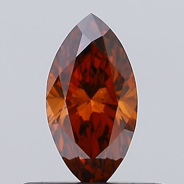 Loose Diamond - MARQUISE 0.33ct Fancy Vivid Orange VVS2 (1 of 1)