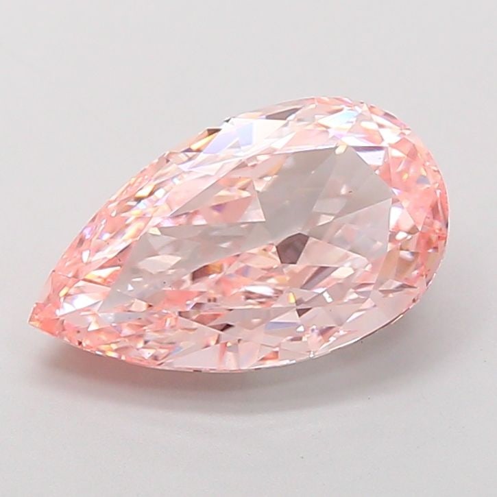 Loose Diamond - PEAR 6.02ct Fancy Vivid Pink VS1: Loose Diamond - PEAR 6.02ct Fancy Vivid Pink VS1 Source: This is a real non-mined Diamond that has been grown in a lab Shape: PEAR Carats: 6.02 Color: Fancy Vivid Pink Certification: IGI Video: