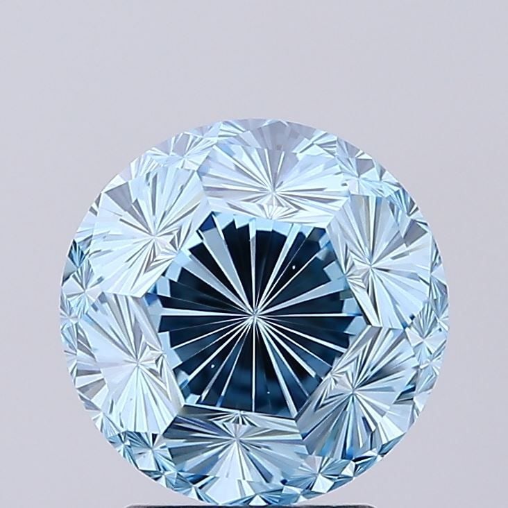 Loose Diamond - OTHER 3.03ct Fancy Vivid Blue VVS2: Loose Diamond - OTHER 3.03ct Fancy Vivid Blue VVS2 Source: This is a real non-mined Diamond that has been grown in a lab Shape: OTHER Carats: 3.03 Color: Fancy Vivid Blue Certification: IGI Video: