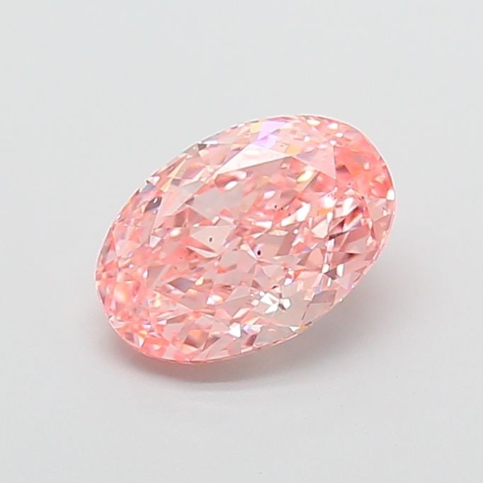 Loose Diamond - OVAL 2.0ct Fancy Vivid Pink VS2: Loose Diamond - OVAL 2.0ct Fancy Vivid Pink VS2 Source: This is a real non-mined Diamond that has been grown in a lab Shape: OVAL Carats: 2.0 Color: Fancy Vivid Pink Certification: NONE Video: