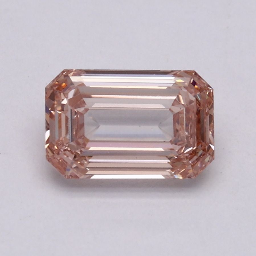 Loose Diamond - EMERALD 1.04ct Fancy Pink VS2: Loose Diamond - EMERALD 1.04ct Fancy Pink VS2 Source: This is a real non-mined Diamond that has been grown in a lab Shape: EMERALD Carats: 1.04 Color: Fancy Pink Certification: IGI Video: