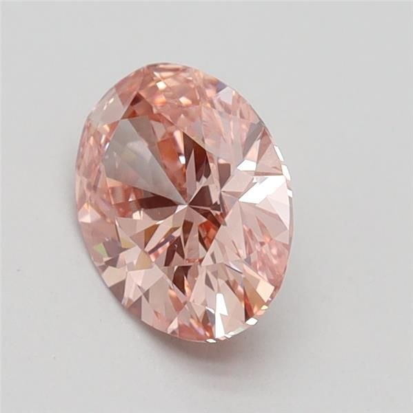Loose Diamond - OVAL 0.99ct Fancy Vivid Brownish Pink VS1: Loose Diamond - OVAL 0.99ct Fancy Vivid Brownish Pink VS1 Source: This is a real non-mined Diamond that has been grown in a lab Shape: OVAL Carats: 0.99 Color: Fancy Vivid Brownish Pink Certification:
