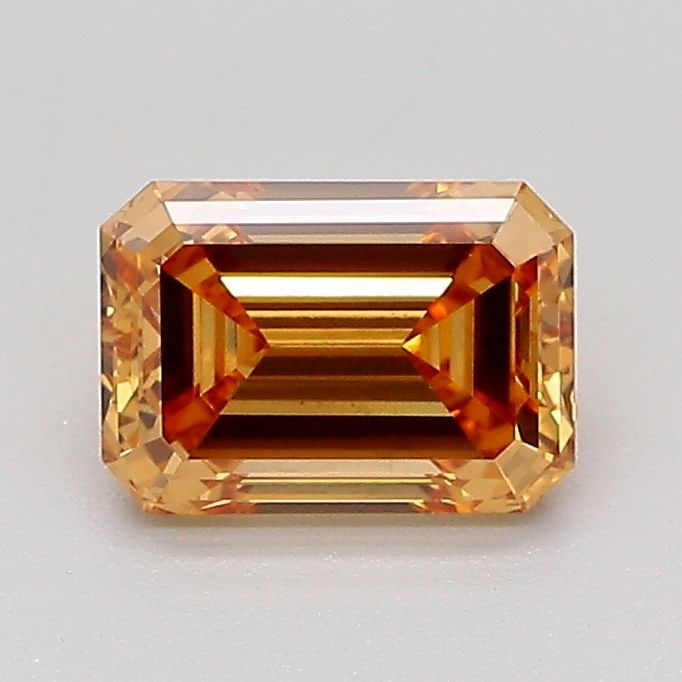 Loose Diamond - EMERALD 1.0ct Fancy Light Yellowish Brown VS1: Loose Diamond - EMERALD 1.0ct Fancy Light Yellowish Brown VS1 Source: This is a real non-mined Diamond that has been grown in a lab Shape: EMERALD Carats: 1.0 Color: Fancy Light Yellowish Brown Certif