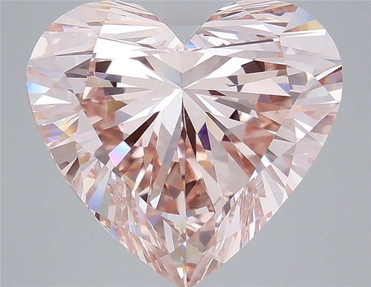 Loose Diamond - HEART 10.01ct Fancy Intense Pink VS1: Loose Diamond - HEART 10.01ct Fancy Intense Pink VS1 Source: This is a real non-mined Diamond that has been grown in a lab Shape: HEART Carats: 10.01 Color: Fancy Intense Pink Certification: IGI Video